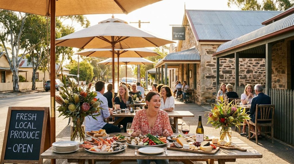 Local dining and cafe culture in Launceston, TAS
